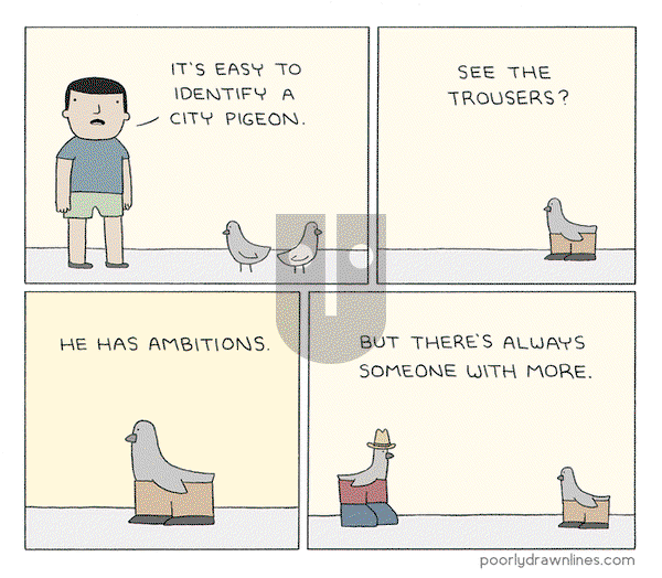 Poorly Drawn Lines on Wednesday November 23, 2016 Comic Strip