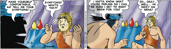 Alley Oop on Friday July 8, 2016 Comic Strip