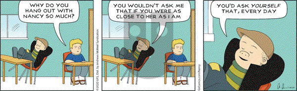 Nancy on Tuesday January 14, 2020 Comic Strip