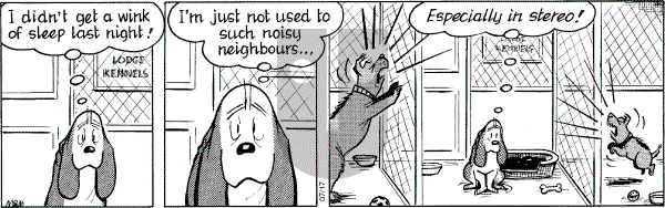 Fred Basset on Thursday July 17, 2003 Comic Strip