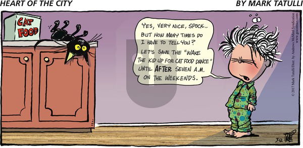 Heart of the City on Sunday March 12, 2017 Comic Strip