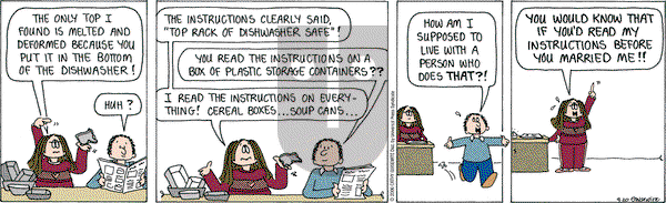 Cathy Classics on Thursday September 20, 2007 Comic Strip