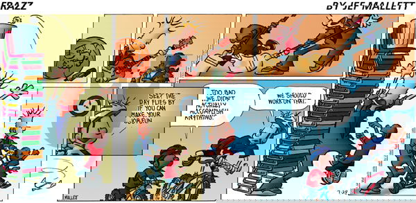 Frazz on Sunday July 29, 2001 Comic Strip