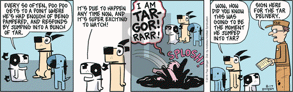 Pooch Cafe on Friday August 17, 2018 Comic Strip