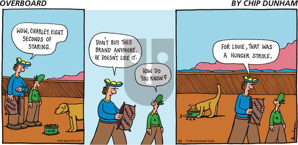 Overboard on Sunday May 4, 2014 Comic Strip