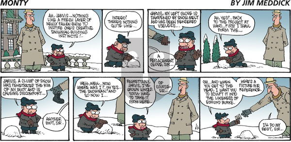 Monty on Sunday January 22, 2017 Comic Strip