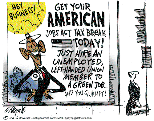 Henry Payne on Wednesday September 14, 2011 Comic Strip