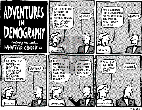 Ted Rall on Monday July 28, 1997 Comic Strip