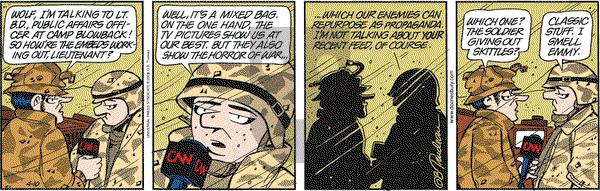 Doonesbury on Thursday April 10, 2003 Comic Strip
