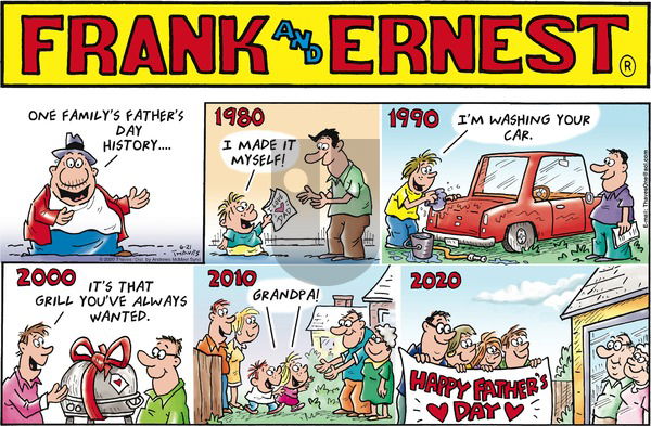 Frank and Ernest on Sunday June 21, 2020 Comic Strip