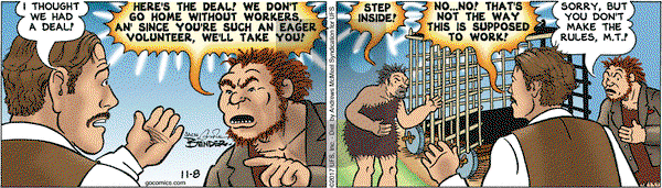 Alley Oop on Wednesday November 8, 2017 Comic Strip