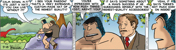 Alley Oop on Monday September 18, 2017 Comic Strip