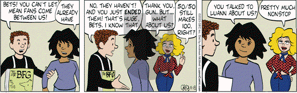 Luann - Saturday November 18, 2023 Comic Strip