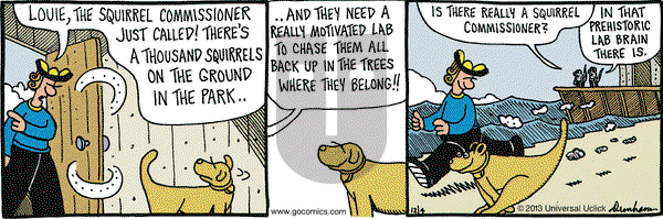 Overboard on Wednesday December 4, 2013 Comic Strip