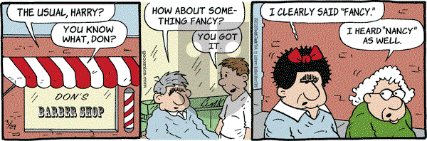 Lola on Thursday March 29, 2018 Comic Strip