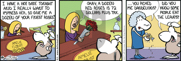 DeFlocked on Friday September 1, 2017 Comic Strip