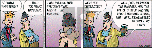 Frazz on Thursday March 22, 2018 Comic Strip