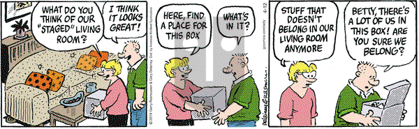 Betty on Saturday April 12, 2025 Comic Strip
