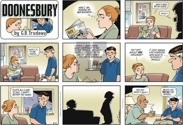 Doonesbury on Sunday August 12, 2007 Comic Strip