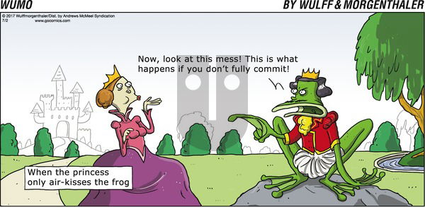 WuMo on Sunday July 2, 2017 Comic Strip