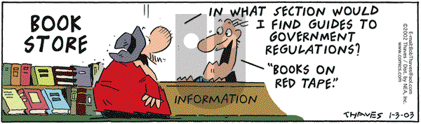 Frank and Ernest on Friday January 3, 2003 Comic Strip