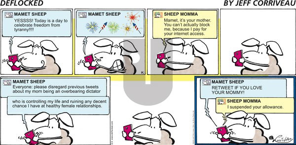 DeFlocked on Sunday September 4, 2016 Comic Strip