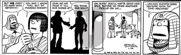 Alley Oop on Tuesday January 28, 1969 Comic Strip