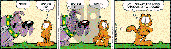 Garfield on Wednesday May 27, 2015 Comic Strip