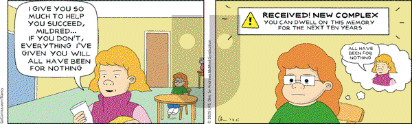 Nancy on Tuesday March 18, 2025 Comic Strip