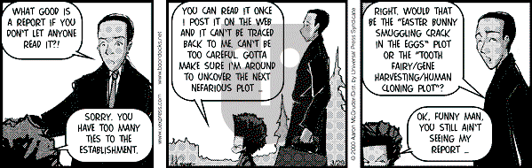 The Boondocks on Wednesday October 31, 2007 Comic Strip