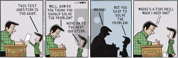 Grand Avenue on Tuesday April 22, 2025 Comic Strip