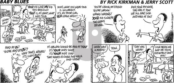 Baby Blues on Sunday September 3, 1995 Comic Strip