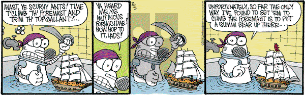 Monty on Wednesday February 3, 2016 Comic Strip