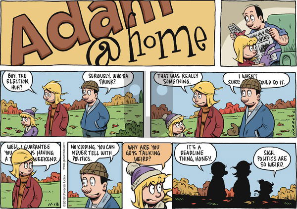 Adam@Home on Sunday November 13, 2016 Comic Strip