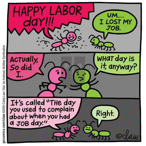 Claw on Monday September 7, 2020 Comic Strip