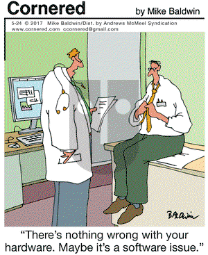 Cornered on Wednesday May 24, 2017 Comic Strip