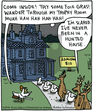 The Argyle Sweater on Friday October 19, 2018 Comic Strip