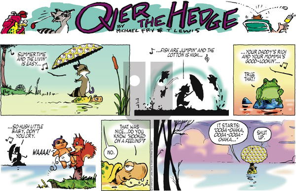 Over the Hedge on Sunday July 7, 2019 Comic Strip