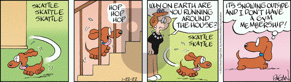 Drabble - Saturday January 22, 2022 Comic Strip