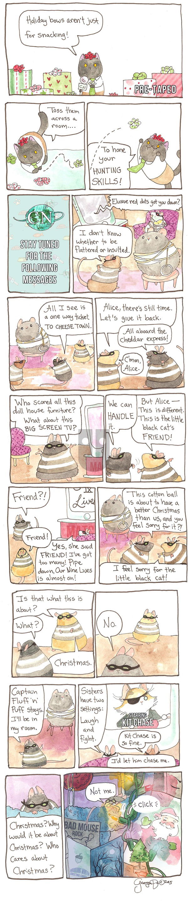 Breaking Cat News on Sunday February 5, 2017 Comic Strip