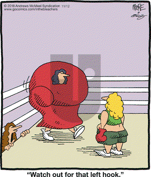 In the Bleachers - Monday November 12, 2018 Comic Strip