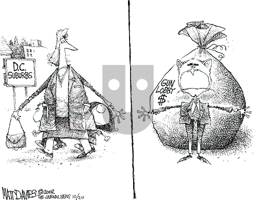 Matt Davies on Friday October 18, 2002 Comic Strip