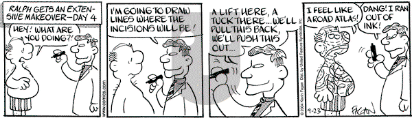 Drabble on Thursday September 23, 2004 Comic Strip