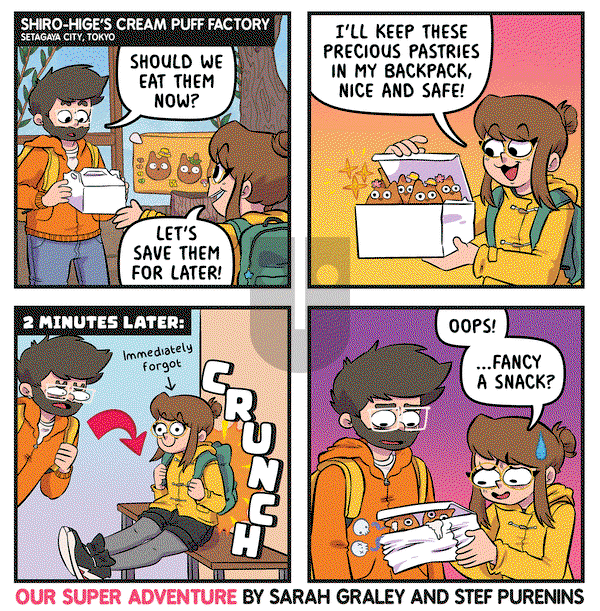 Our Super Adventure on Monday March 11, 2024 Comic Strip
