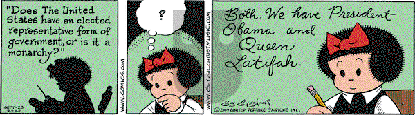 Nancy on Wednesday September 23, 2009 Comic Strip