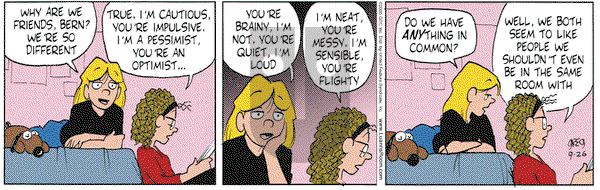 Luann on Monday September 26, 2005 Comic Strip