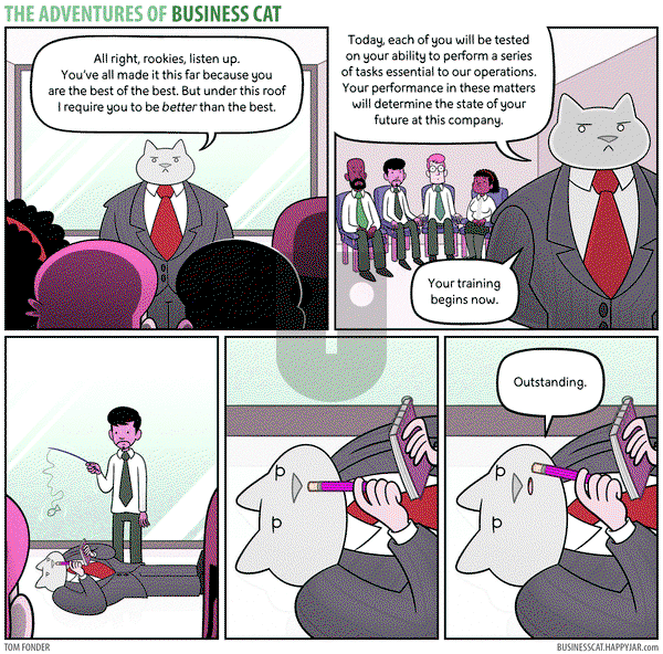 The Adventures of Business Cat on Thursday October 1, 2020 Comic Strip