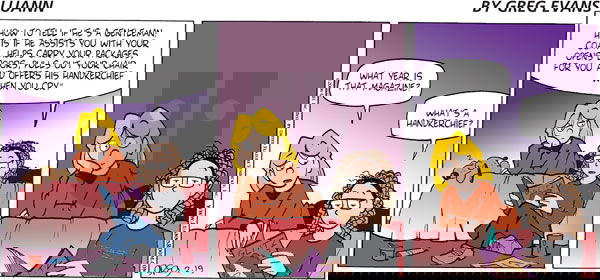 Luann on Sunday February 19, 2006 Comic Strip