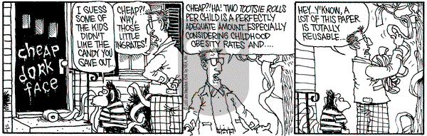 Monty on Saturday November 1, 2003 Comic Strip