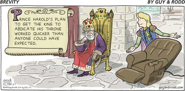 Brevity on Sunday June 7, 2009 Comic Strip